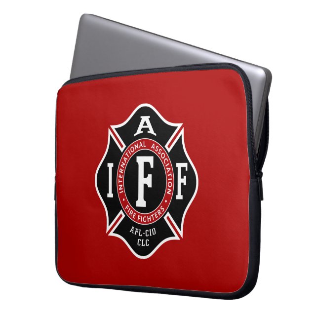 Maltesische Cross-Laptop-Tasche des IAFF Laptopschutzhülle (Vorderseite Links)