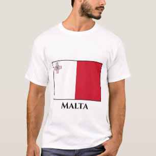 maltesische Flagge T-Shirt