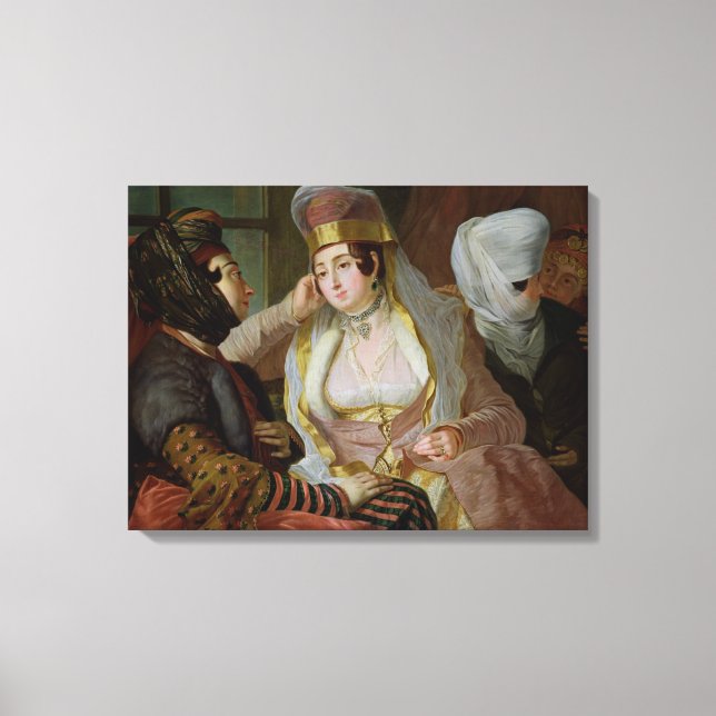 Maltesische Frauen Leinwanddruck (Vorderseite)