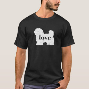 Maltesische Havanesische Liebe - Vintage Grafik T-Shirt