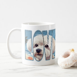 Maltesische Hunde-Liebe Kaffeetasse