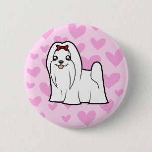 Maltesische Liebe (Show geschnitten) Button