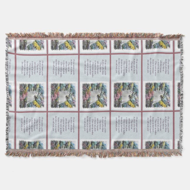 Maltesische Liebhaber Kunst Geschenke Decke (Vorderseite)