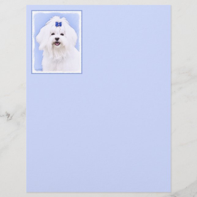 Maltesische Malerei - Niedliche Originalkunst des  (Vorderseite)