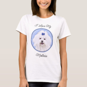Maltesische Malerei - Niedliche Originalkunst des  T-Shirt