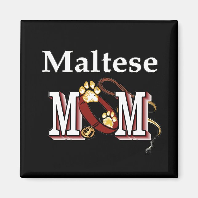 Maltesische MAMA Geschenke Magnet (Vorne)