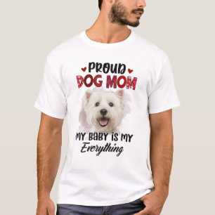 Maltesische Mama Stolz Hund je mein Baby ist mein  T-Shirt