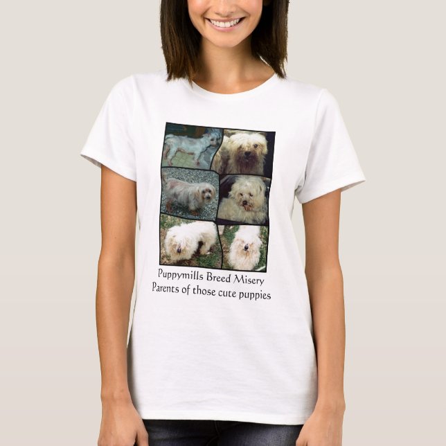 Maltesische puppymill Rettung T-Shirt (Vorderseite)
