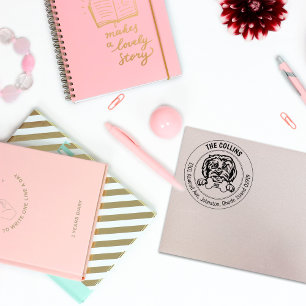 Maltesische Rücksendeadresse Gummistempel