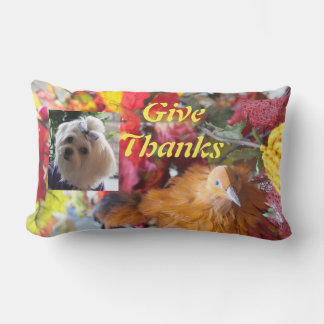 Maltesische Saisons Blätter Design Lendenkissen