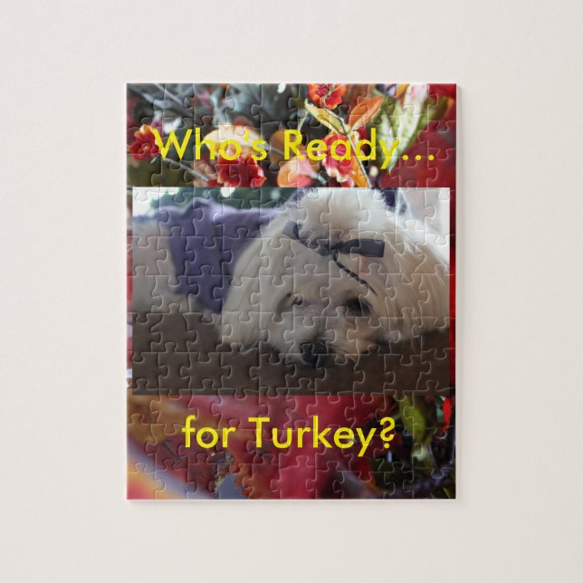 Maltesische Saisons Blätter Design Puzzle (Vertikal)