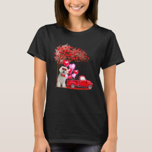Maltesische Sonnenbrille Herz Baumhirten Lieferwag T-Shirt