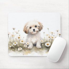 Maltesische Wasserfarbe in Milchsorten Mousepad