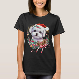 Maltesische Welpenweihe, maltesischer Hund T-Shirt