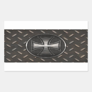 Maltesischer Bratrost Rechteckiger Aufkleber