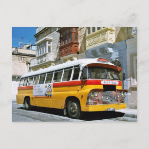 Maltesischer Bus Postkarte