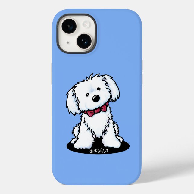 Maltesischer Dog iPhone-Fall Case-Mate iPhone Hülle (Rückseite)