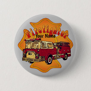 Maltesischer Feuerwehrauto Button