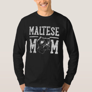 Maltesischer Hund Mama Mama T-Shirt