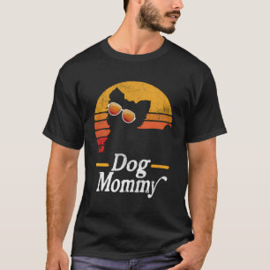 Maltesischer Hund Mommy Sonnenbrille Grafischer Mu T-Shirt