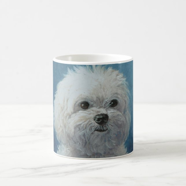 Maltesischer Hundekaffee-Tasse Tasse (Mittel)