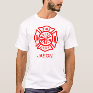 Maltesischer Kreuzfeuerwehrmann T-Shirt