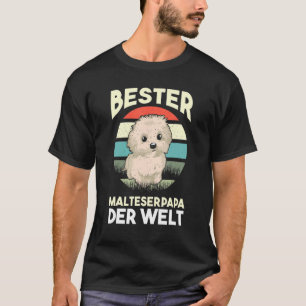 Maltesischer maltesischer Vater T-Shirt