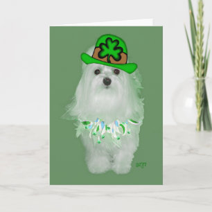 Maltesischer St. Patrick's Day Karte