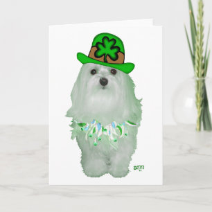Maltesischer St. Patrick's Day Karte