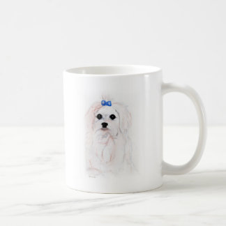 Maltesischer Welpe Tasse