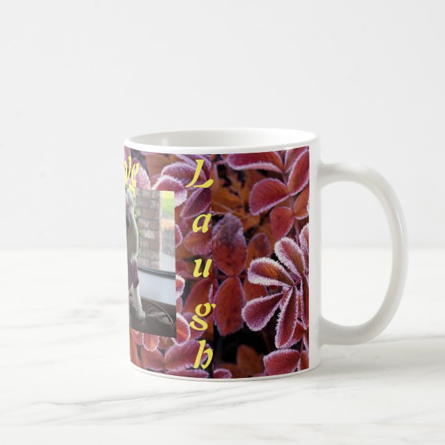 Maltesisches Herbstleaves-Design Kaffeetasse (Rechts)