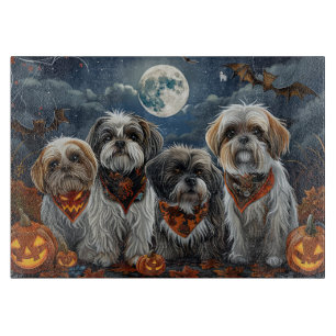 Malti Tzu Halloween Spooky Schneidebrett