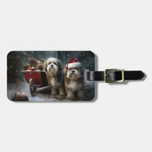 Malti tzu Schlitten Weihnachtsdekoration Gepäckanhänger