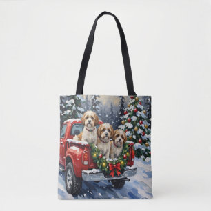 Malti-Tzu Weihnachtsroter LKW Urlaub
