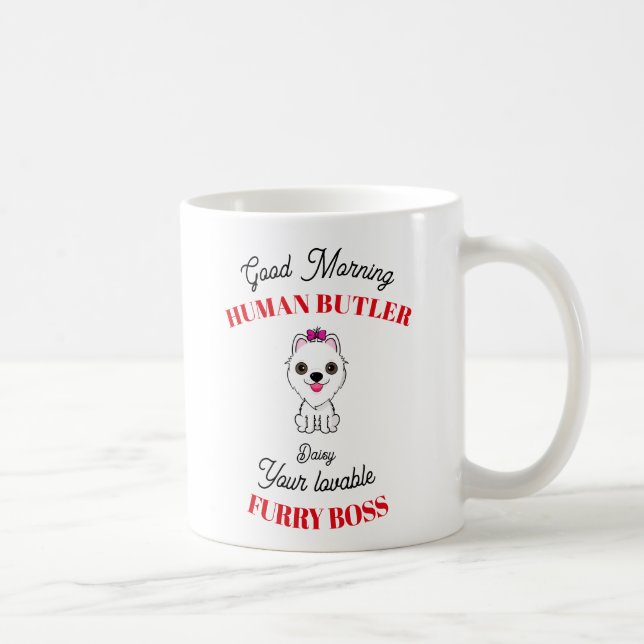 Maltipoo Anpassbare Maltipoo Kaffeetasse (Rechts)