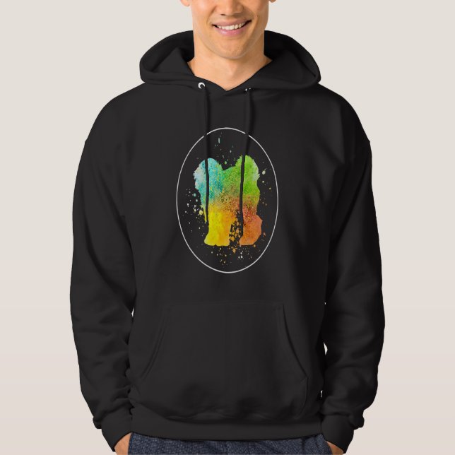 Maltipoo Antik  1 Hoodie (Vorderseite)