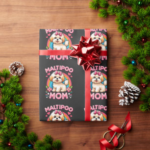 Maltipoo Dog Mama für Maltipoo Dog Eigentümer Mama Geschenkpapier