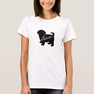 Maltipoo Liebe T-Shirt
