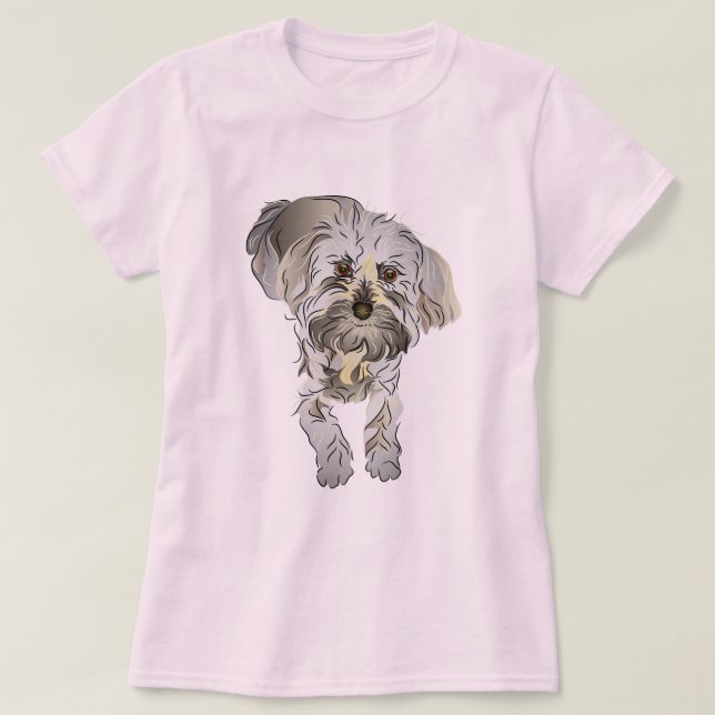 Maltipoo Puppy T-Shirt (Design vorne)