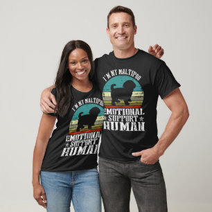 Maltipoo Support Team Pet Lovers - Geschenk T-Shirt