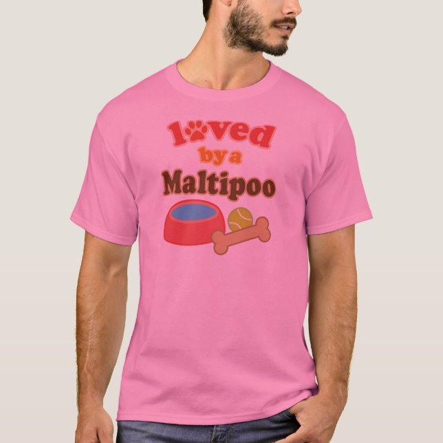 maltipoo vorbei geliebt T-Shirt (Vorderseite)