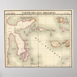 Maluku Ozeanien Nr. 21 Poster