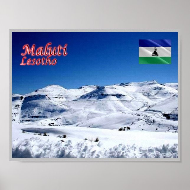 Maluti - Lesotho - Poster (Vorne)
