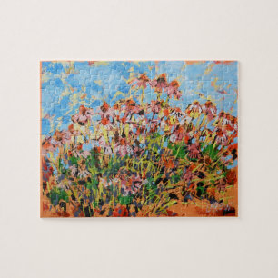 Malven Painting / Künstler Larry Lerew Puzzle