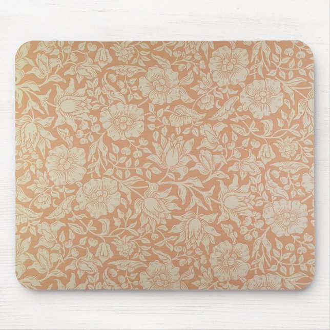 "Malven" Tapetenentwurf Mousepad (Vorne)