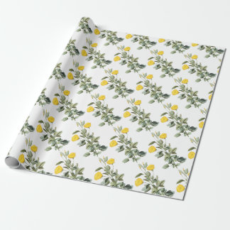 Malvenblumenmuster Geschenkpapier