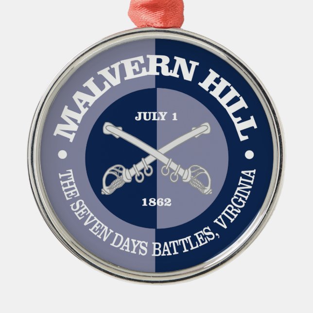 Malvern Hill (B&G) Ornament Aus Metall (Vorne)