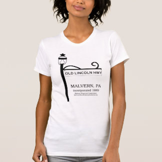 Malvern PA - Alter Lincoln-Landstraßen-T - Shirt