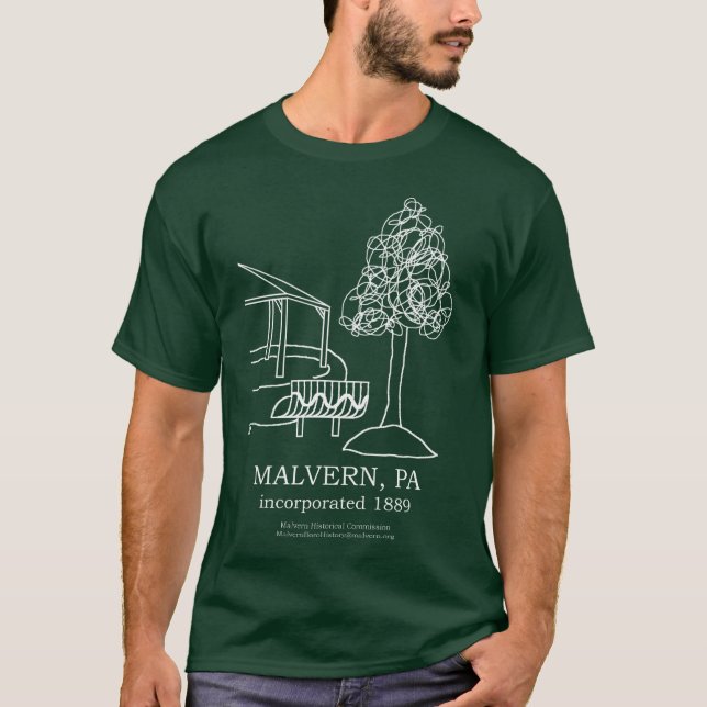 Malvern (PA) - Burke-Park-T - Shirt (Vorderseite)