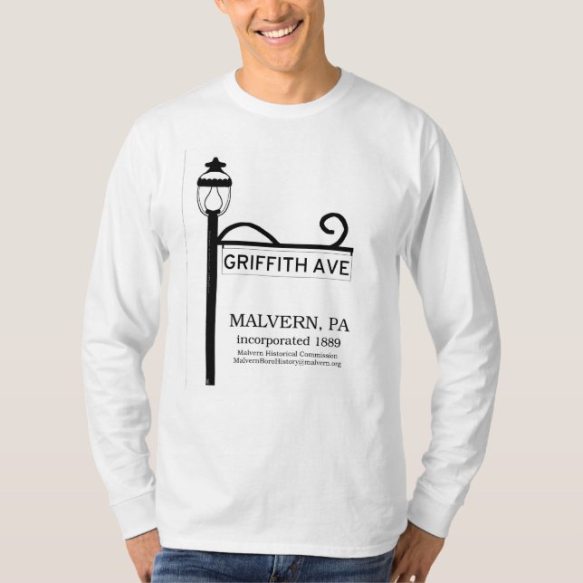 Malvern PA - Griffith-Alleen-T - Shirt (Vorderseite)